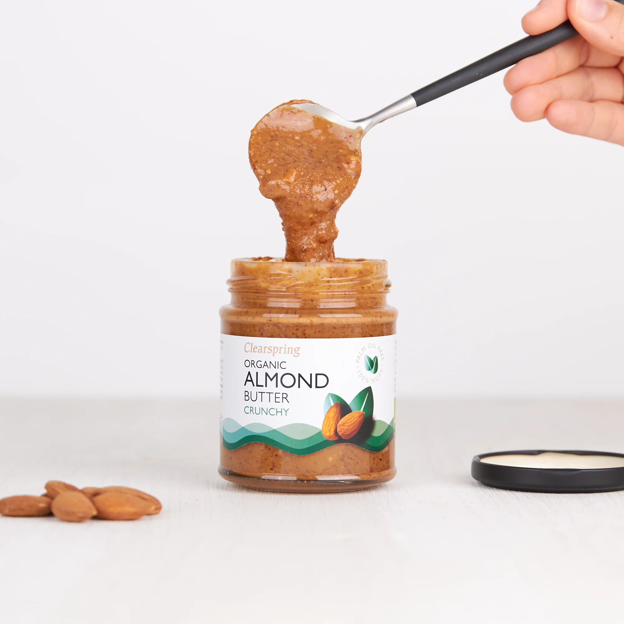 Organic Almond Butter - Crunchy - Image 4