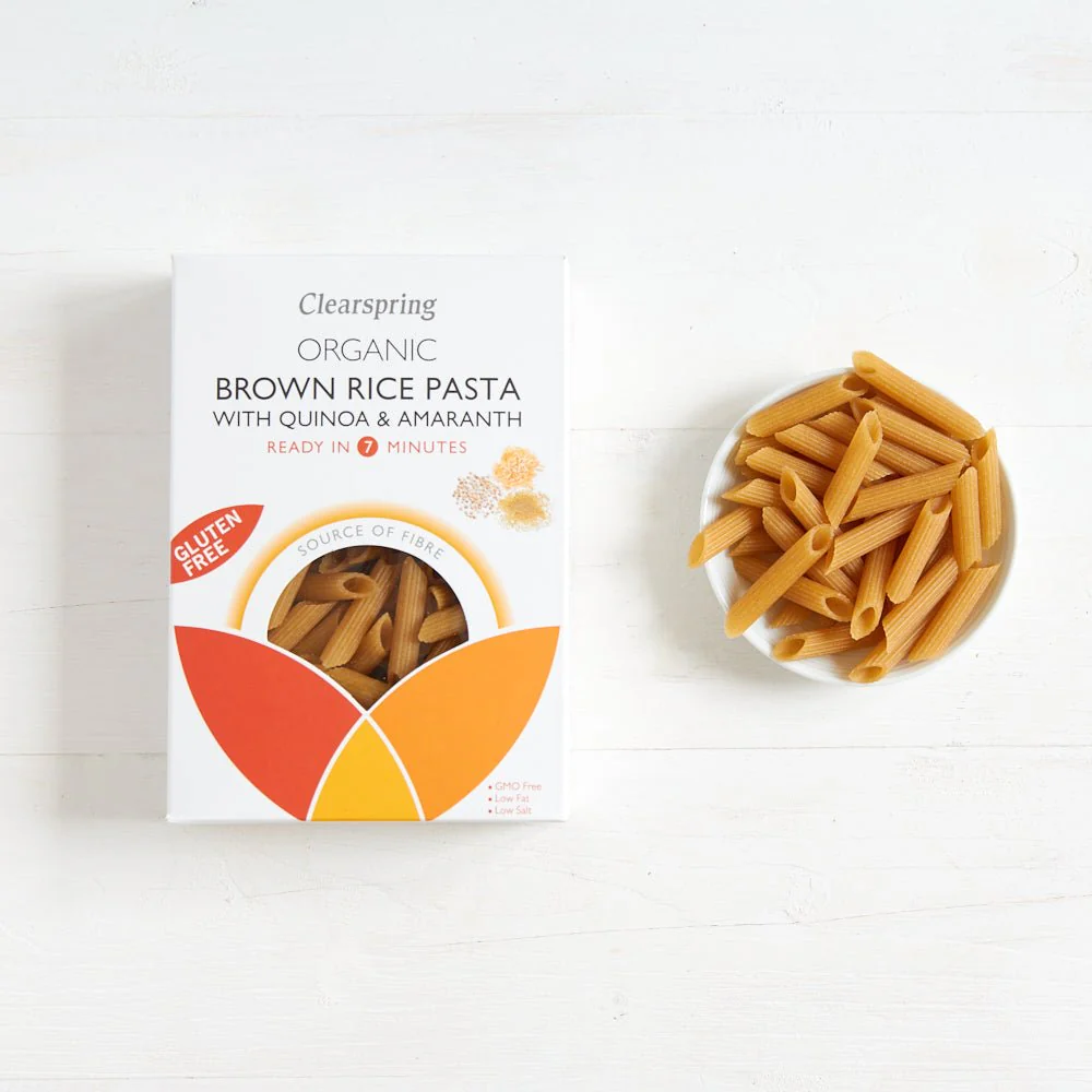 Organic Gluten Free Brown Rice Pasta with Quinoa & Amaranth - Image 3
