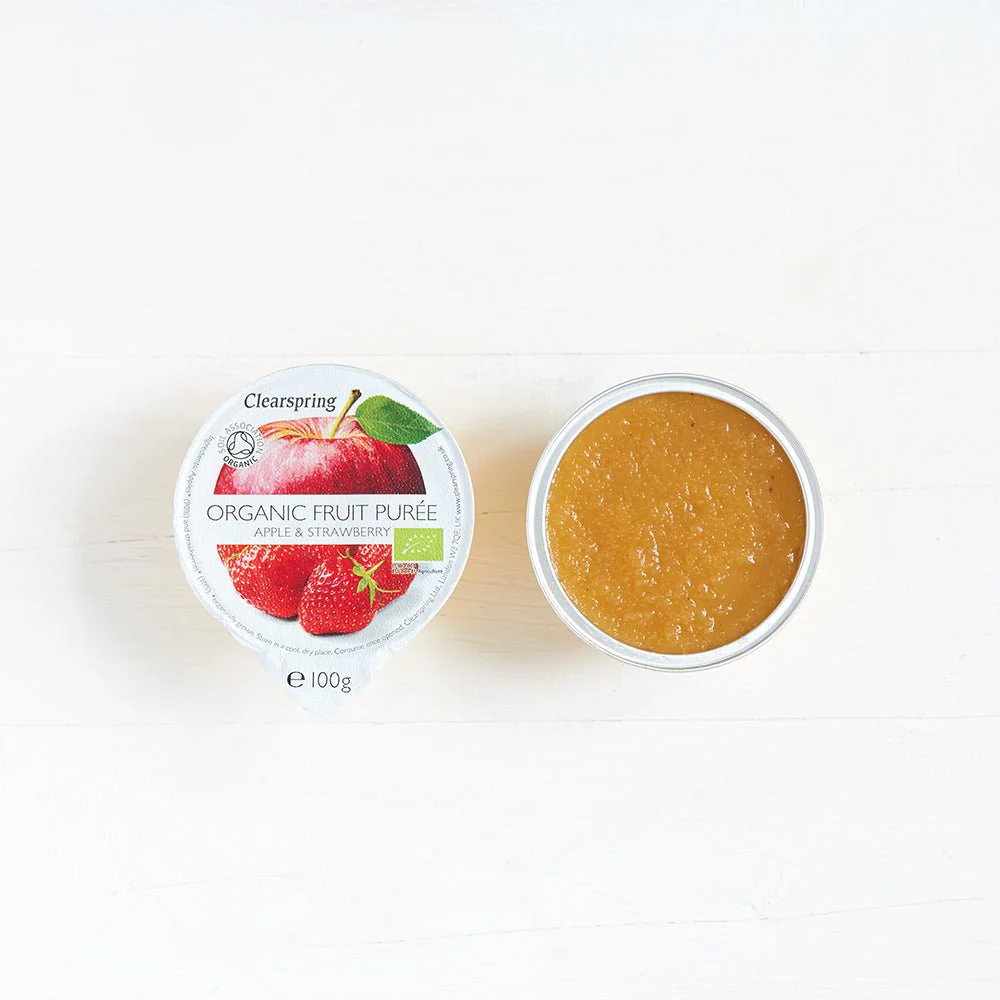 Organic Fruit Purée - Apple & Strawberry - Image 3