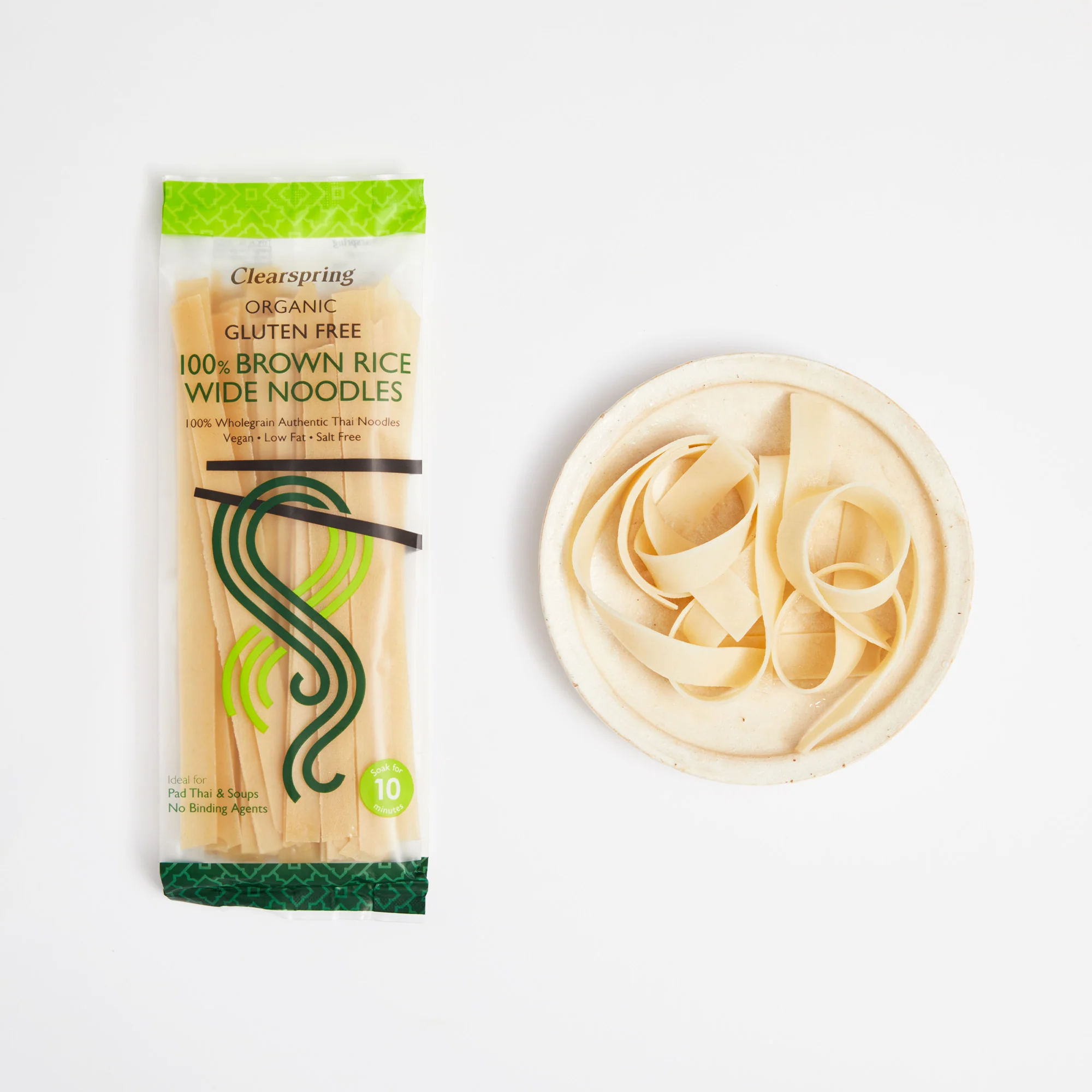 Organic Gluten Free 100% Brown Rice Wide Noodles - Image 3