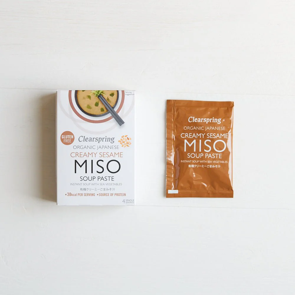 Organic Instant Miso Soup Paste - Creamy Sesame - Image 4
