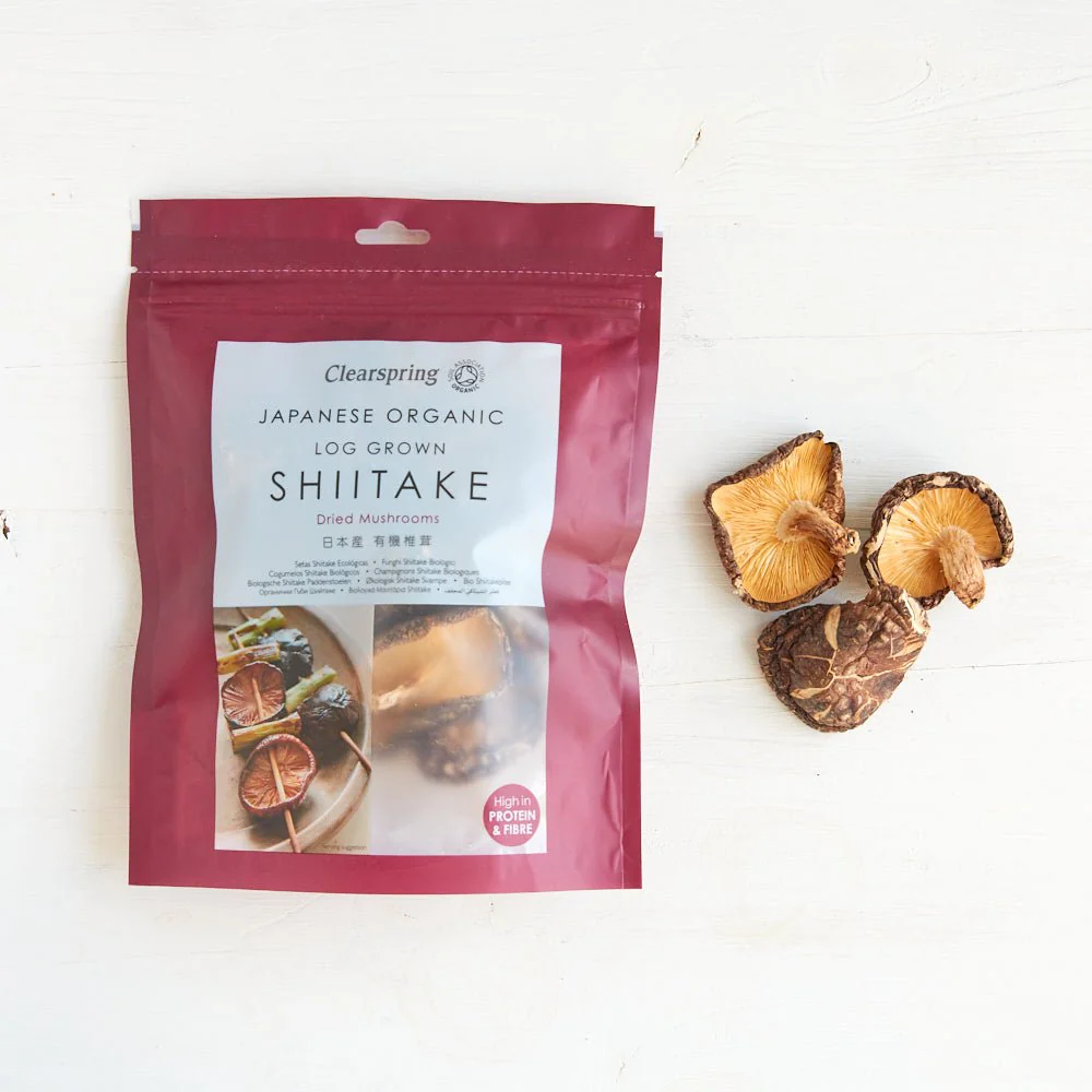 Organic Japanese Shiitake Mushrooms - Dried - Image 3