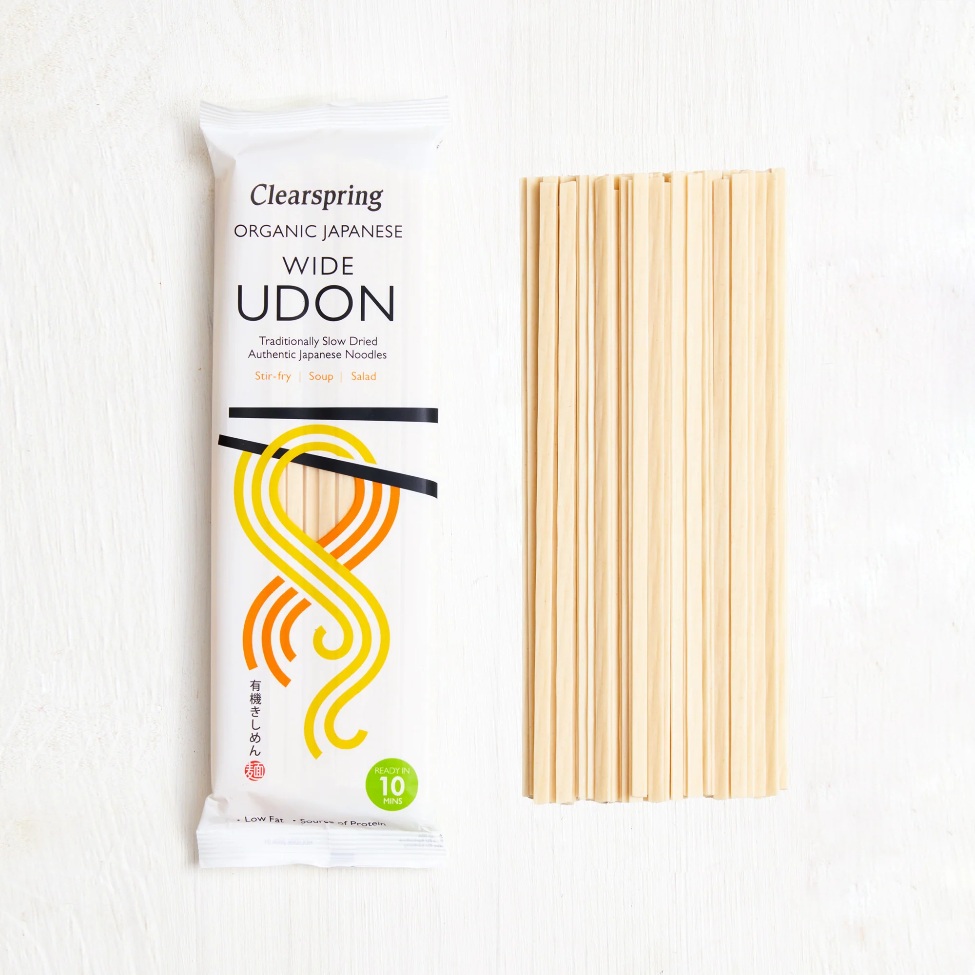 Organic Japanese Wide Udon Noodles - Image 3