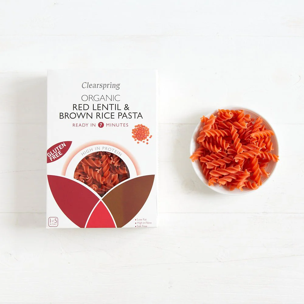 Organic Gluten Free Red Lentil & Brown Rice Pasta - Image 3