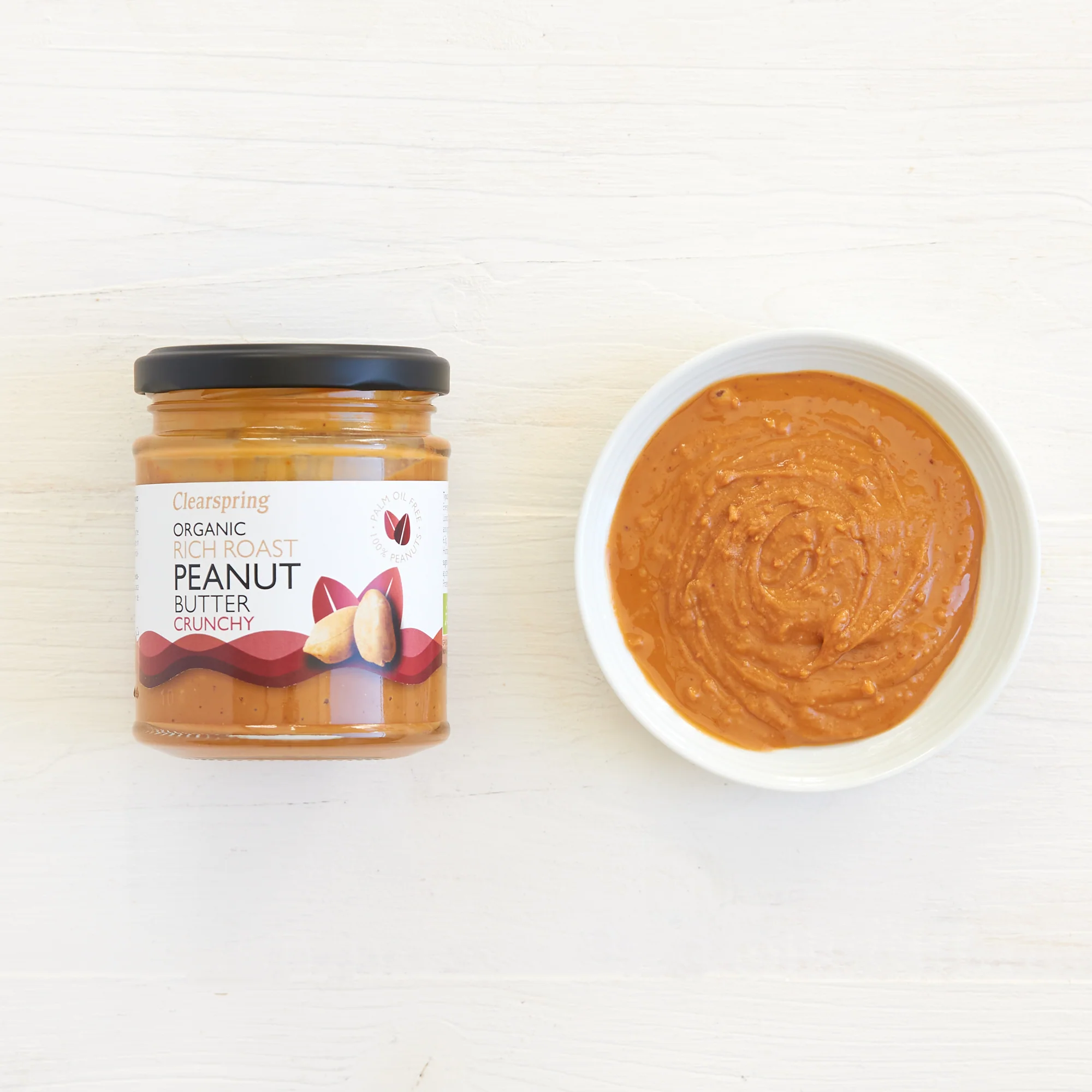 Organic Rich Roast Peanut Butter - Crunchy - Image 3