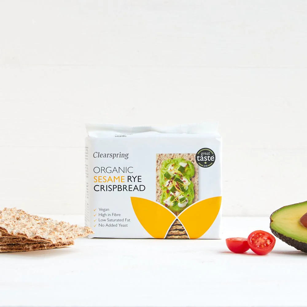 Organic Rye Crispbread - Sesame - Image 4