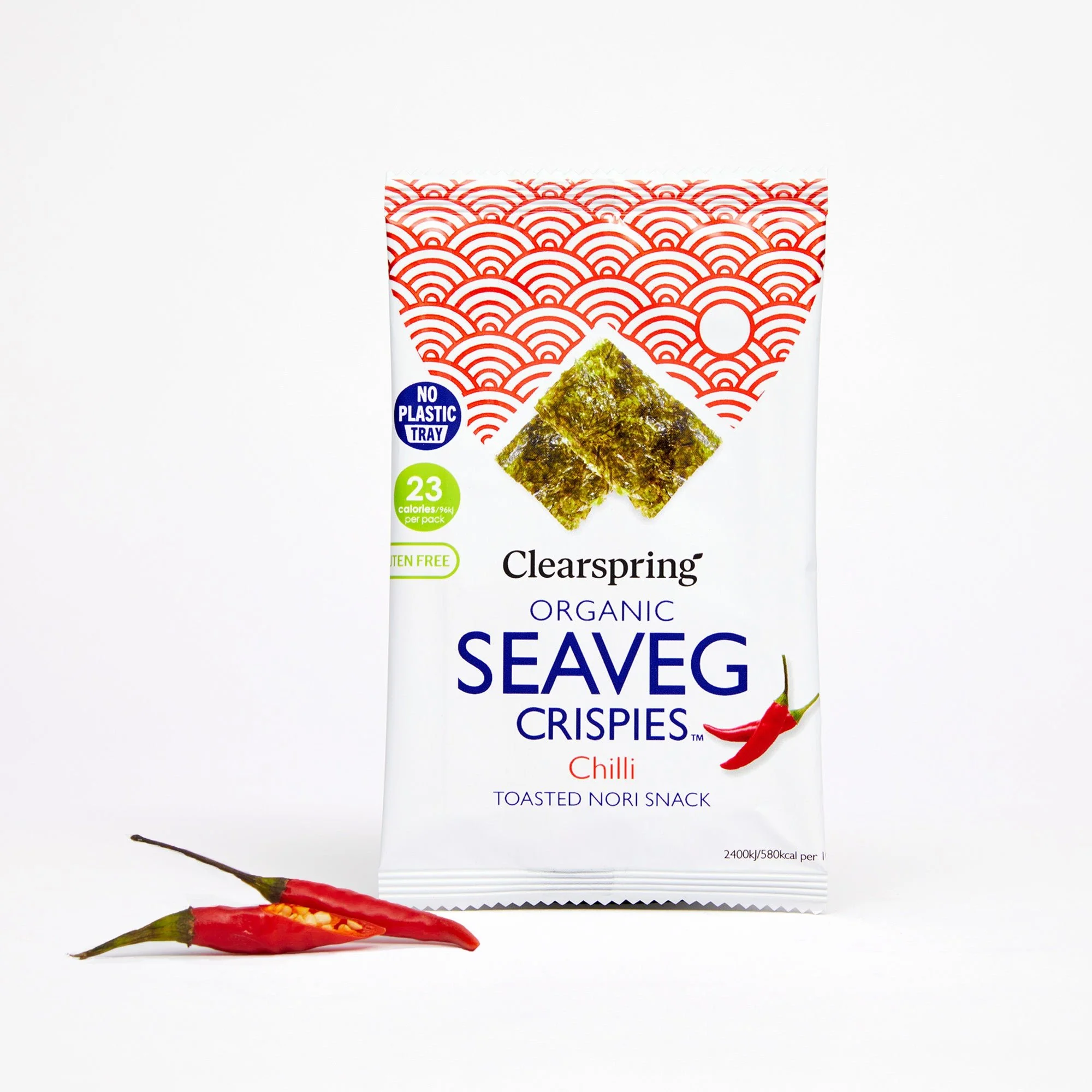Organic Seaveg Crispies - Chilli (Crispy Seaweed Thins) - Image 3