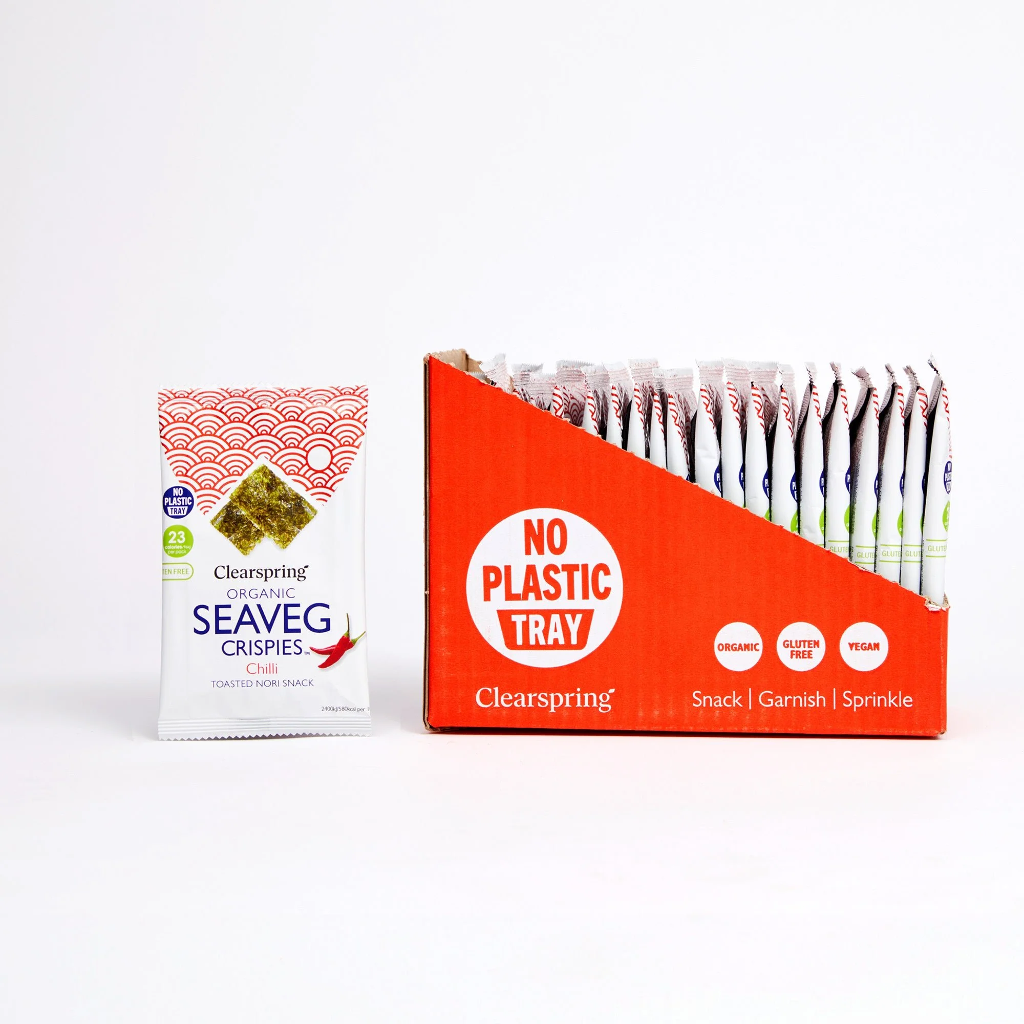 Organic Seaveg Crispies - Chilli (Crispy Seaweed Thins) - Image 4