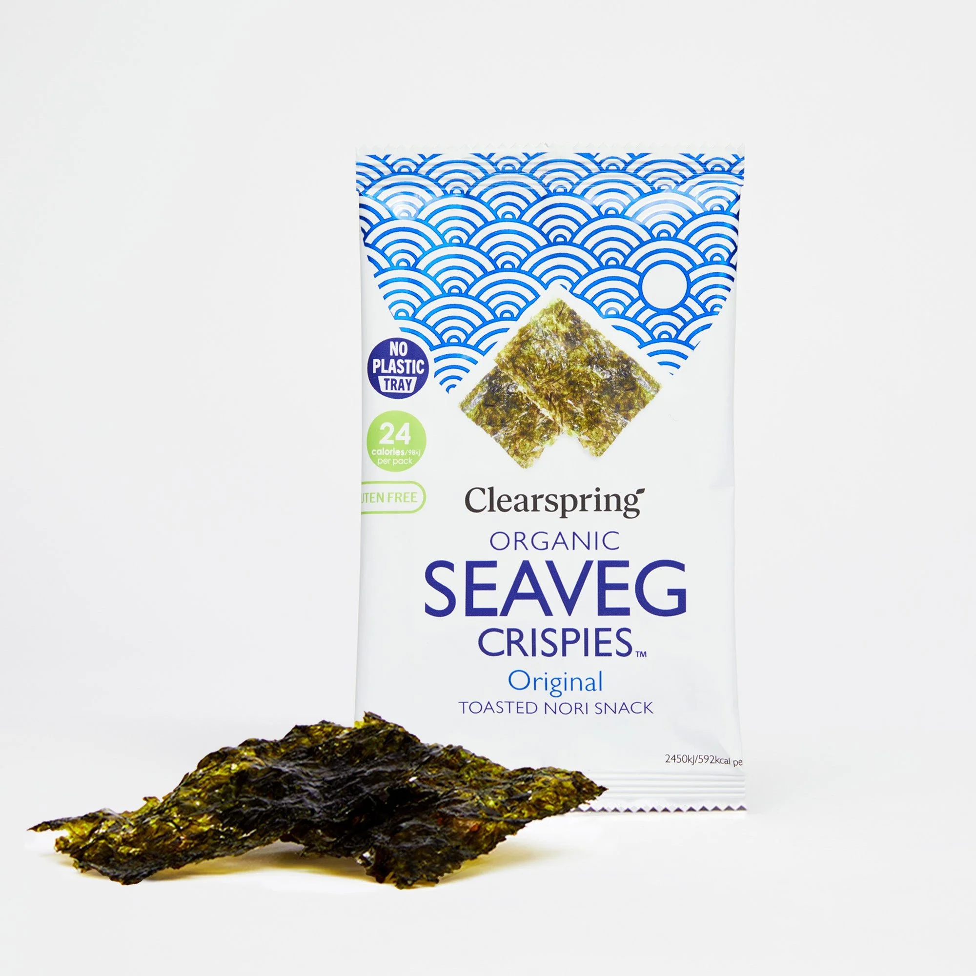 Organic Seaveg Crispies - Original (Crispy Seaweed Thins) - Image 3