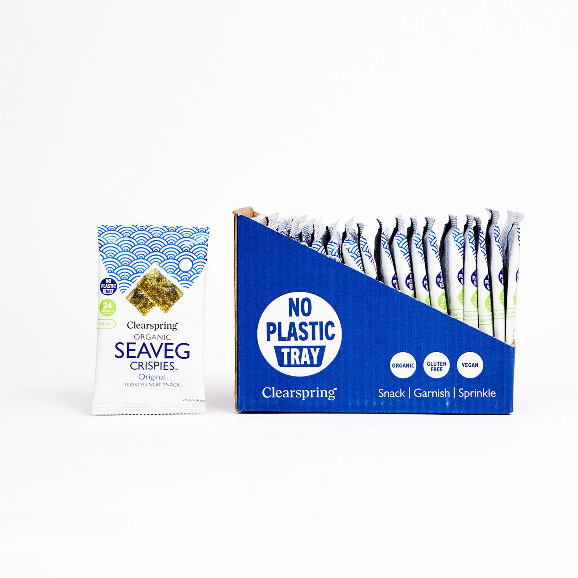 Organic Seaveg Crispies - Original (Crispy Seaweed Thins) - Image 4