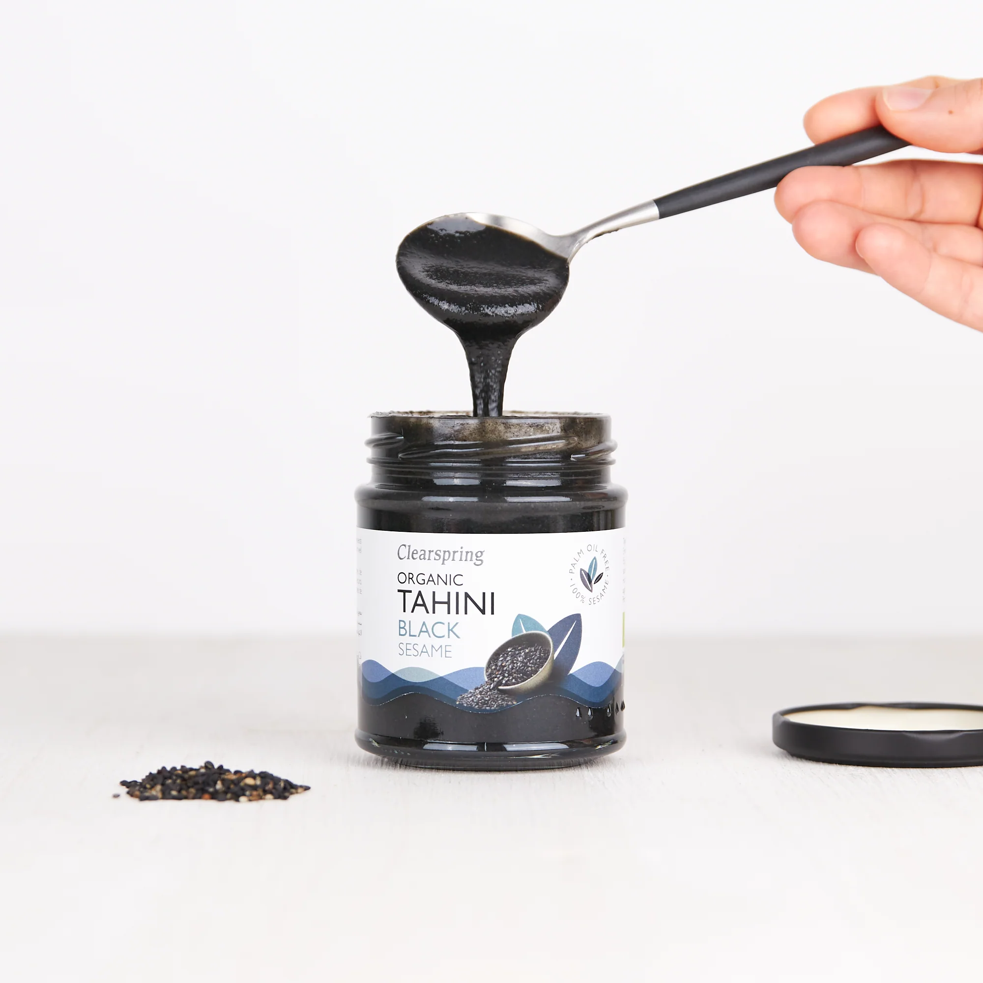 Organic Tahini - Black Sesame - Image 4